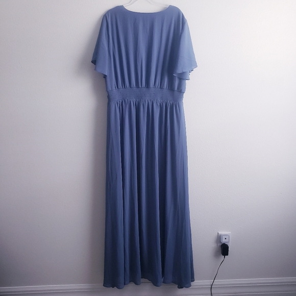 Baltic Born Ramona Maxi Dress Short Sleeve Lined New Without Tags - Picture 6 of 9